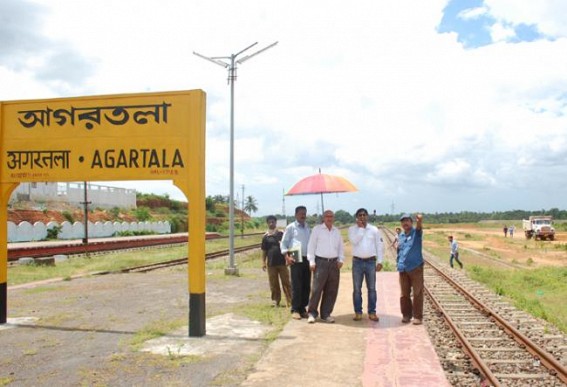 NFR forms joint team with PWD to work on rail connectivity development, MoEF issues cleranace of Agartala-Sabroom project NFR forms joint team with PWD to work on rail connectivity development, MoEF issues cleranace of Agartala-Sabroom project